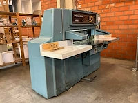 Wohlenberg mcs 92 guillotine - afbeelding 1 van  13