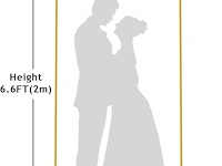 Wokceer 6.6 ft achtergrondstandaard - afbeelding 2 van  4