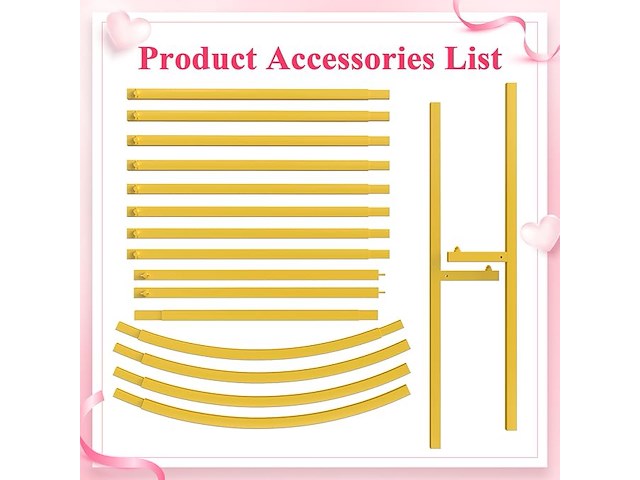 Wokceer 6.6 ft achtergrondstandaard - afbeelding 3 van  4