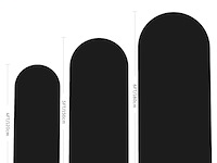 Wokceer trouwboogcover (3 stuks) - afbeelding 3 van  3