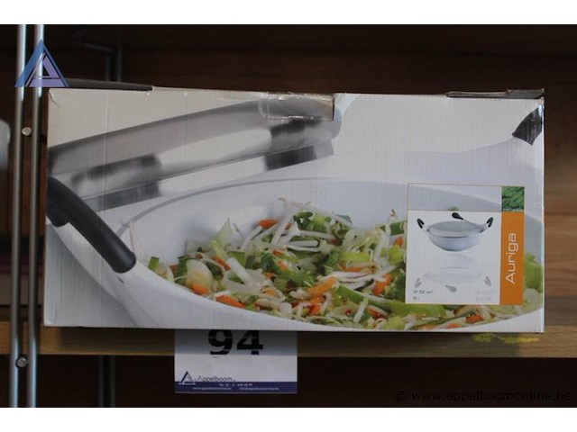 Wokpan, auriga, ferno ceramic, ø 32 cm, met deksel - afbeelding 1 van  2