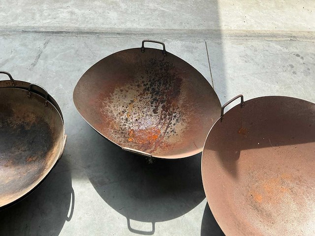 Wokpannen (5x) - afbeelding 3 van  4