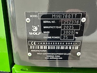 Wolf - 2025 - mini 780tt - wiellader - afbeelding 24 van  55
