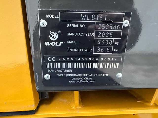 Wolf - 2025 - wl816t - wiellader - afbeelding 42 van  49