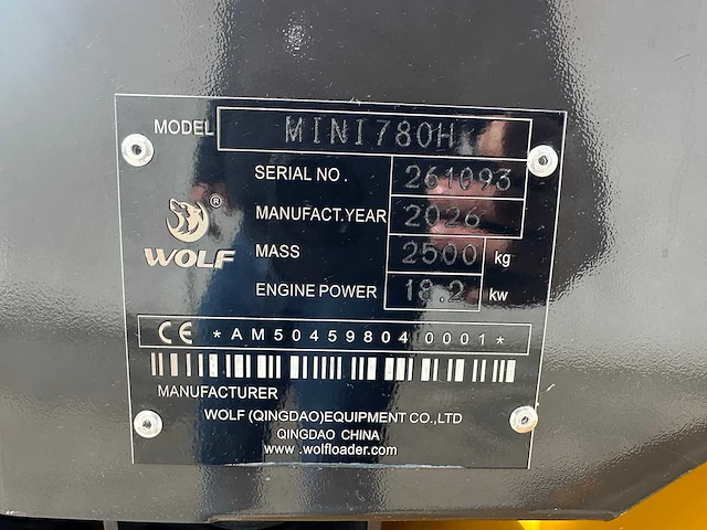 Wolf - 2026 - mini 780h - wiellader - afbeelding 38 van  43