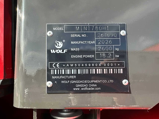 Wolf - 2026 - mini 780ht - wiellader - afbeelding 40 van  45