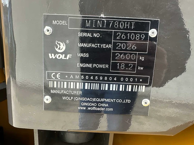 Wolf - 2026 - mini 780ht - wiellader - afbeelding 37 van  46