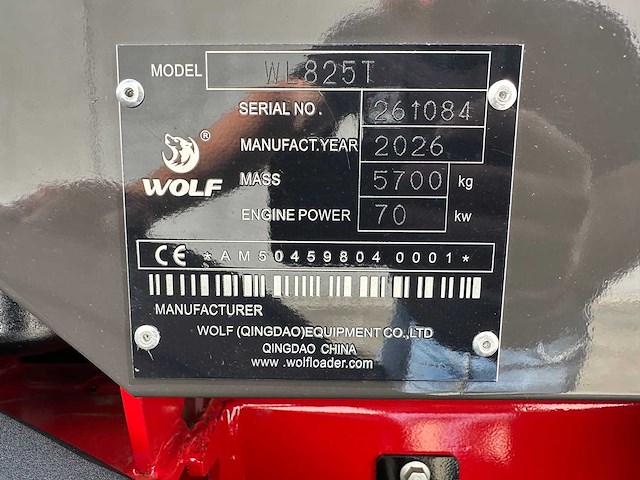 Wolf - 2026 - wl825t - shovel - afbeelding 46 van  51