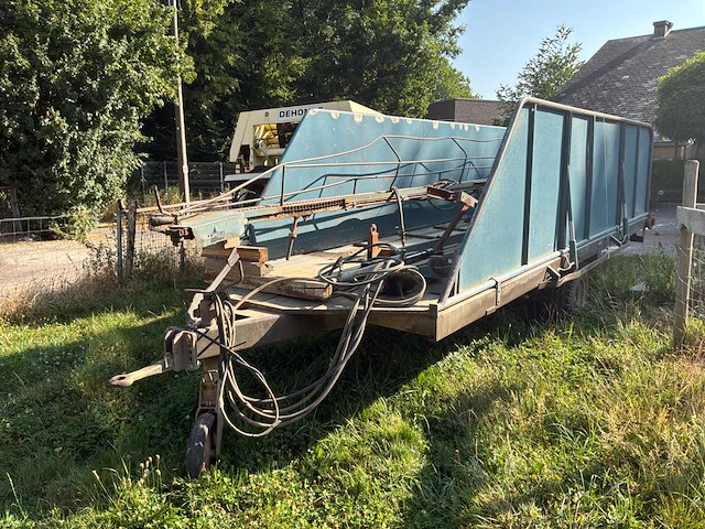 Wolf geisenfeld hop picker trailer met arm - afbeelding 1 van  20