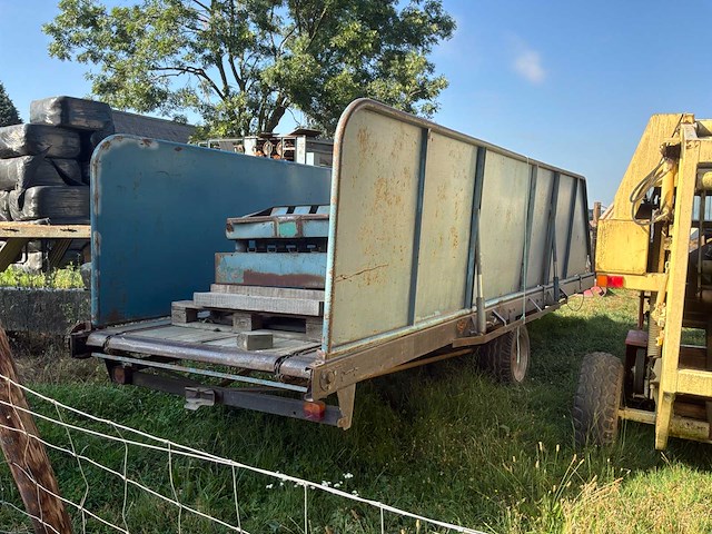 Wolf geisenfeld hop picker trailer met arm - afbeelding 15 van  20