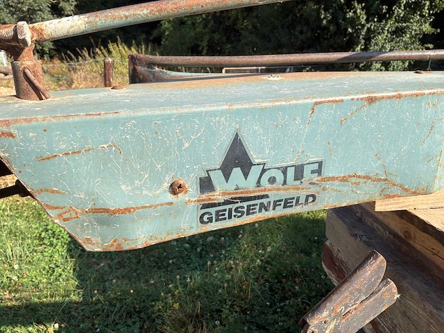 Wolf geisenfeld hop picker trailer met arm - afbeelding 3 van  18