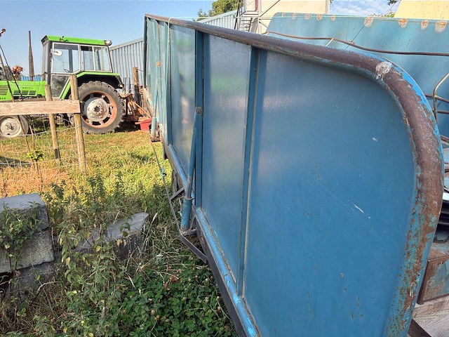 Wolf geisenfeld hop picker trailer met arm - afbeelding 9 van  18