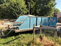 Wolf geisenfeld hop picker trailer met arm - afbeelding 12 van  18