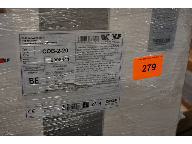 Wolf olie-hr-ketel cob-2-20 - afbeelding 1 van  2