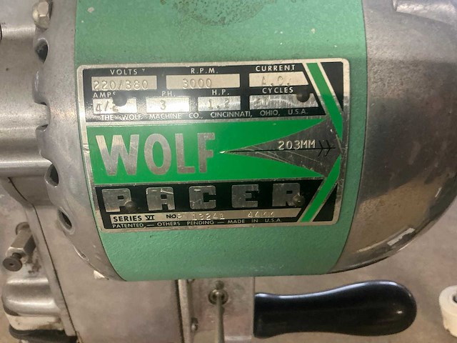 Wolf pacer textiel snijmachine - afbeelding 5 van  5