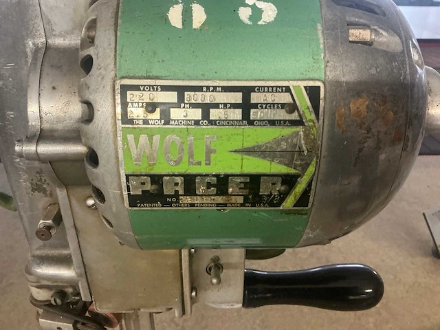 Wolf pacer textiel snijmachine - afbeelding 4 van  4