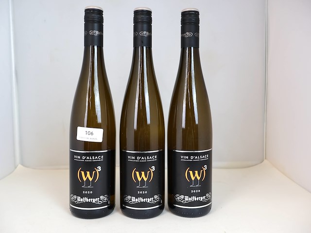 Wolfberger w3 vin d’alsace 2020 (3x) - afbeelding 1 van  3