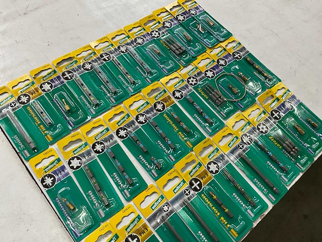 Wolfcraft diverse bits in blister verpakking (34x) - afbeelding 8 van  8