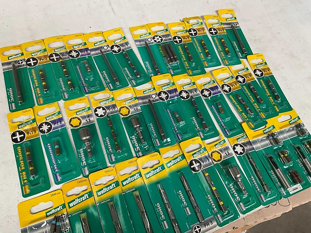 Wolfcraft diverse bits in blister verpakking (35x) - afbeelding 1 van  1