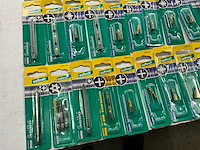Wolfcraft diverse bits in blister verpakking (36x) - afbeelding 6 van  8