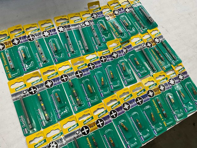 Wolfcraft diverse bits in blister verpakking (36x) - afbeelding 8 van  8