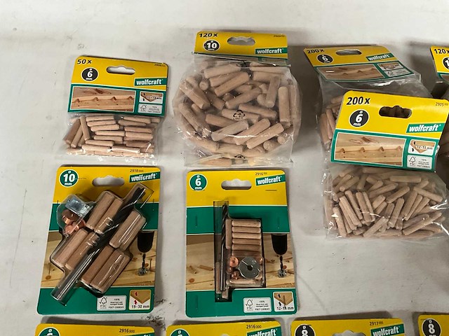 Wolfcraft diverse deuvels en deuvelsets - afbeelding 5 van  8