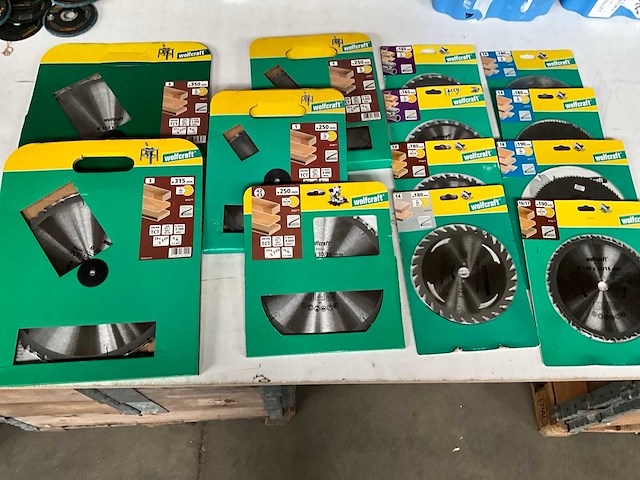 Wolfcraft diverse zaagbladen (13x) - afbeelding 1 van  8