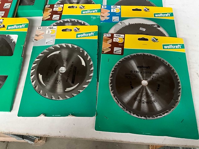 Wolfcraft diverse zaagbladen (13x) - afbeelding 6 van  8
