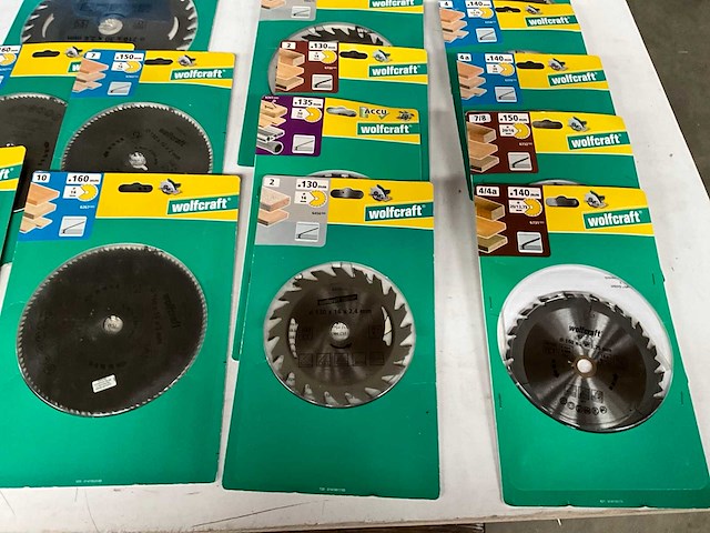 Wolfcraft diverse zaagbladen (19x) - afbeelding 4 van  7
