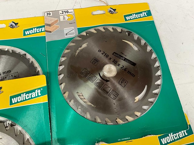 Wolfcraft diverse zaagbladen (7x) - afbeelding 4 van  8