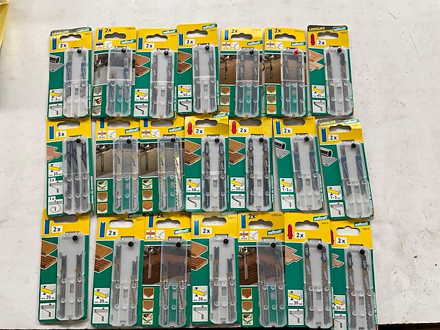 Wolfcraft diverse zaagbladen in blister verpakking (21x) - afbeelding 1 van  6