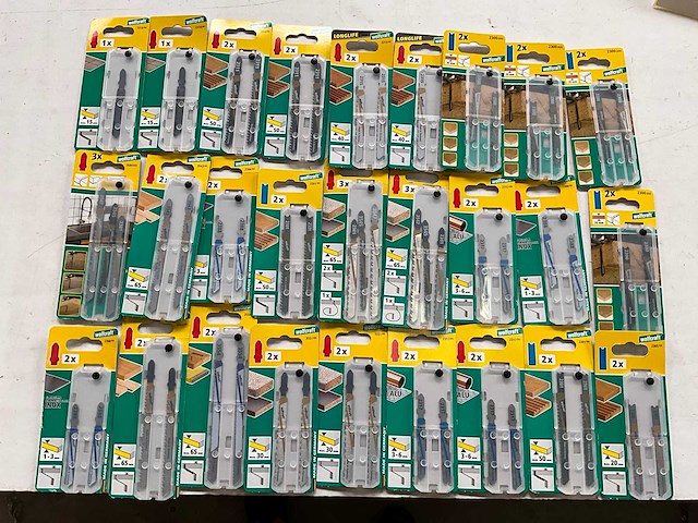 Wolfcraft diverse zaagbladen in blisterverpakking (27x) - afbeelding 1 van  6