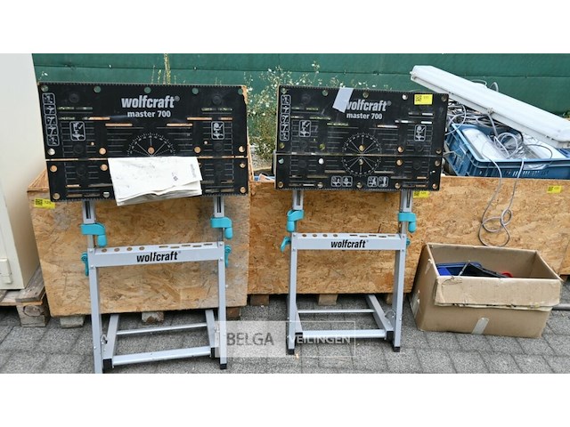 Wolfcraft master 700 werkbank (2x) - afbeelding 1 van  1