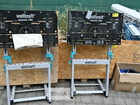 Wolfcraft master 700 werkbank (2x) - afbeelding 1 van  1