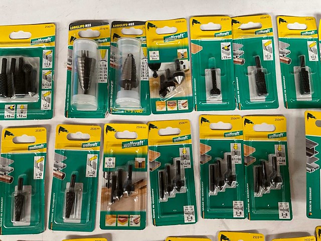 Wolfcraft mix kavel boor/frees accessoires - afbeelding 2 van  8