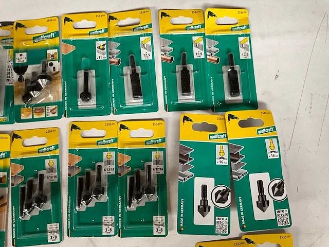 Wolfcraft mix kavel boor/frees accessoires - afbeelding 3 van  8