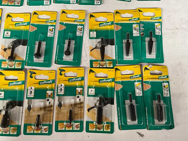 Wolfcraft mix kavel boor/frees accessoires - afbeelding 4 van  8