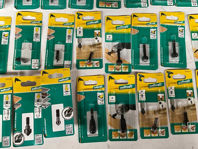 Wolfcraft mix kavel boor/frees accessoires - afbeelding 5 van  8