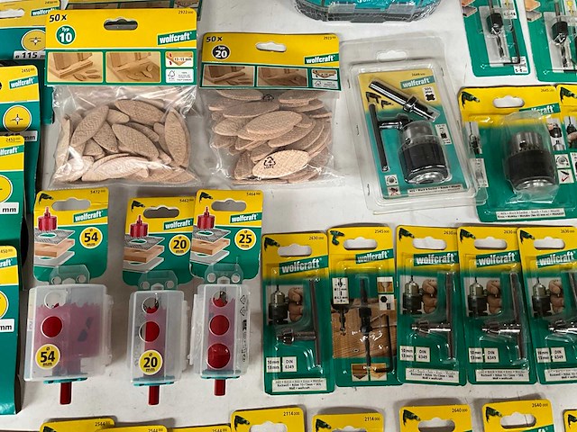 Wolfcraft mix kavel gereedschap accessoires - afbeelding 9 van  12
