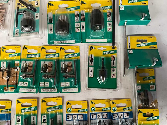 Wolfcraft mix kavel gereedschap accessoires - afbeelding 12 van  12