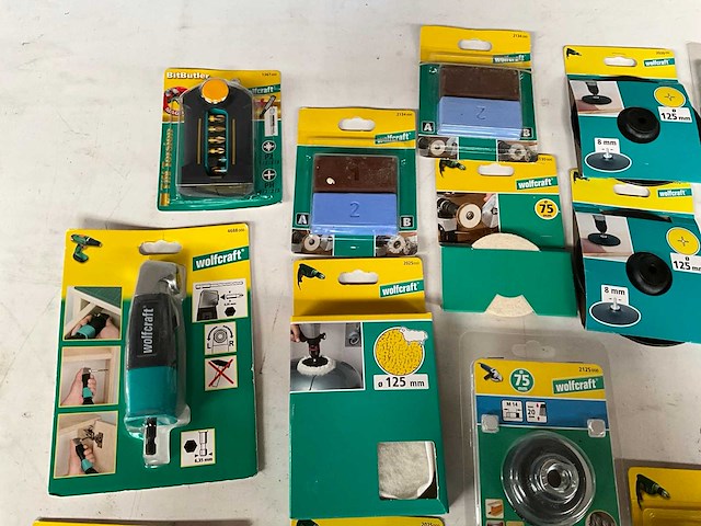 Wolfcraft mix kavel gereedschap accessoires - afbeelding 3 van  9