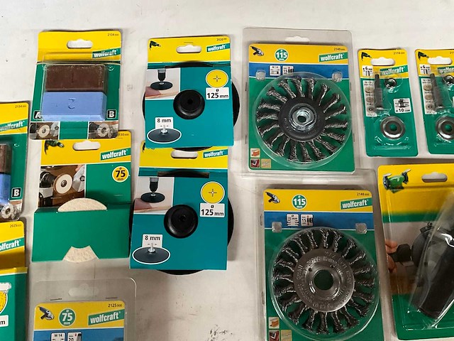 Wolfcraft mix kavel gereedschap accessoires - afbeelding 4 van  9