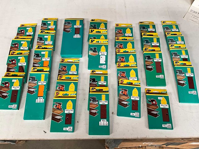Wolfcraft mix kavel schuurpapier - afbeelding 1 van  6