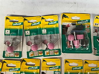Wolfcraft mix kavel slijpstiften in blister verpakking - afbeelding 2 van  7