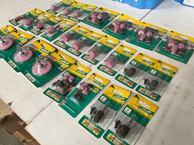 Wolfcraft mix kavel slijpstiften in blister verpakking - afbeelding 7 van  7