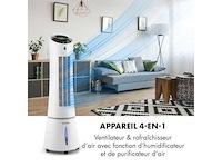 Wolkenkrabber ijsluchtkoeler & ventilator - 3 versnellingen - 6l tank - wit - afbeelding 3 van  5