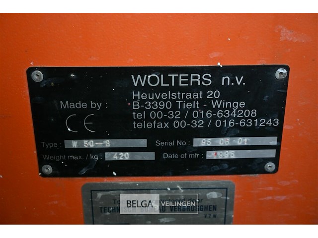 Wolters verfspuitmachine - afbeelding 8 van  9