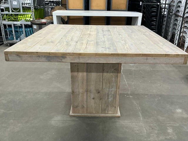 Woodiez steigerhouten beachbar statafel (2x) - afbeelding 1 van  2