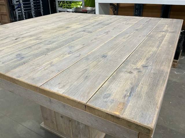 Woodiez steigerhouten beachbar statafel (2x) - afbeelding 2 van  2
