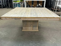 Woodiez steigerhouten beachbar tafel (4x) - afbeelding 1 van  5